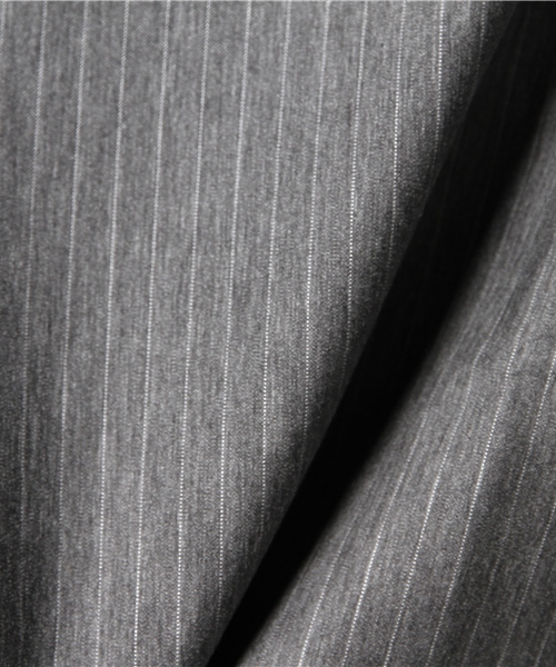 Lui's（ルイス）の「Lui's(ルイス) カットストライププルオーバーカットソー（Tシャツ/カットソー・メンズ・グレー/ネイビー・MEDIUM/SMALL）」の10枚目の写真