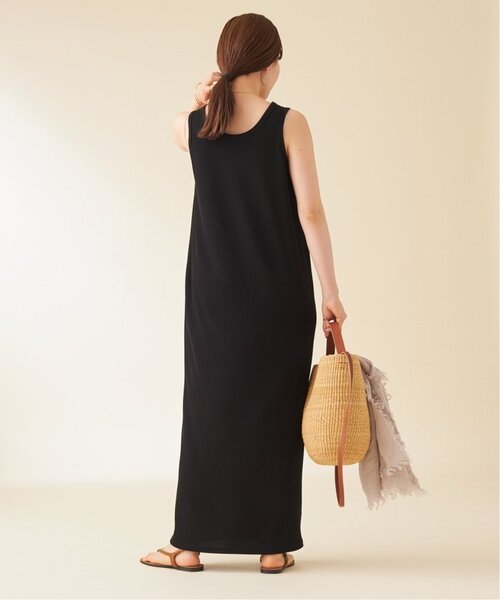 plage（プラージュ）の「《追加》リブタンクワンピース（ワンピース・レディース・ブラック/チャコールグレー/アイボリー・36/38）」の22枚目の写真