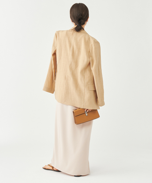 plage（プラージュ）の「《追加》リブタンクワンピース（ワンピース・レディース・ブラック/チャコールグレー/アイボリー・36/38）」の9枚目の写真