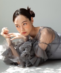 form forma | 【formforma別注】デコラティブチュールボレロ×キャミワンピース/結婚式/パーティー/クルージング/発表会(ドレス)