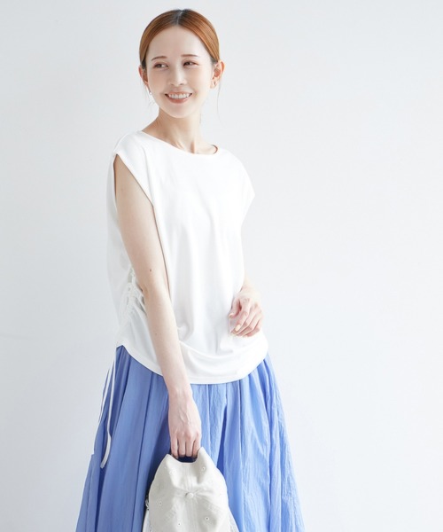 トップス ROPE セール】ドロストカットトップス（Tシャツ/カットソー）｜ROPE
