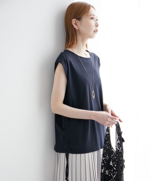 売切れました☆ ロペピクニック トップス ネイビー ROPÉ PICNIC(ロペピクニック) / 【WEB限定カラー:ネイビー