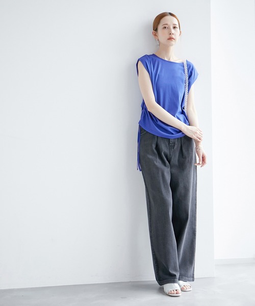 セール】ドロストカットトップス（Tシャツ/カットソー）｜ROPE