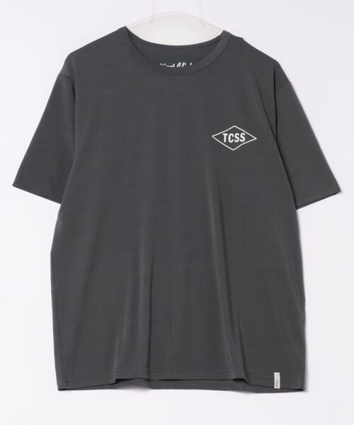 TCSS（ティーシーエスエス）の「DESIGN TEE/Critical Slide(クリティカルスライド)TCSSスタンダードフィットバックプリント半袖Tシャツ（Tシャツ/カットソー・メンズ・ブラック/ホワイト/ブルー・LARGE/MEDIUM/X-LARGE）」の3枚目の写真