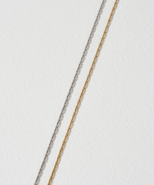 GOLDY（ゴールディ）の「【金属アレルギー軽減】スキニー チェーン スライド ステンレス ネックレス（ネックレス・レディース・ゴールド/シルバー・FREE）」の6枚目の写真