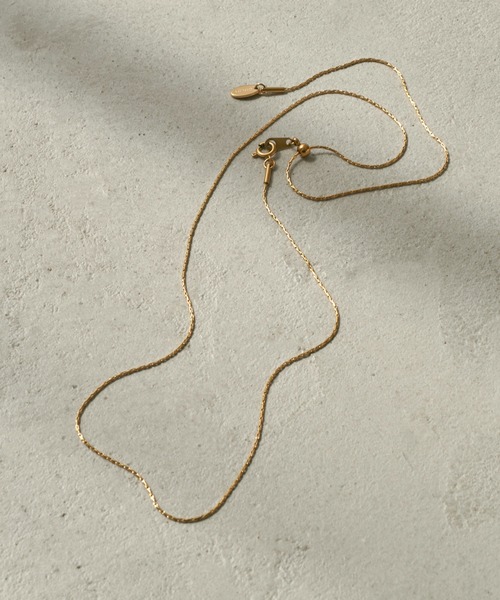 GOLDY（ゴールディ）の「【金属アレルギー軽減】スキニー チェーン スライド ステンレス ネックレス（ネックレス・レディース・ゴールド/シルバー・FREE）」の12枚目の写真