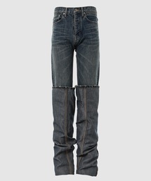 パンツ DAIRIKU 24AW Super Long Lame Denim Pants DAIRIKU（ダイリク）の「Super Long Lame Denim Pants（デニムパンツ
