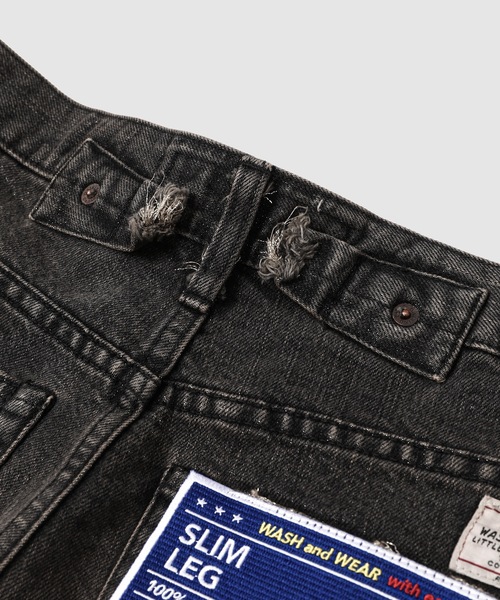 DAIRIKU（ダイリク）の「Super Long Lame Denim Pants（デニムパンツ