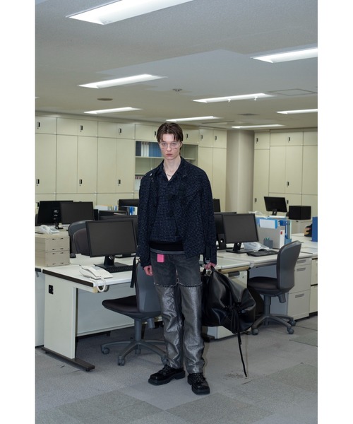 DAIRIKU（ダイリク）の「Super Long Lame Denim Pants（デニムパンツ