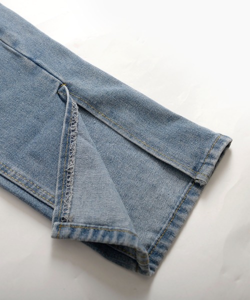 MARAI(マーライ)の「フロントスリットデニムパンツ(デニムパンツ・レディース・ブルー/ブラック・LARGE/X-LARGE/MEDIUM)」の10枚目の写真