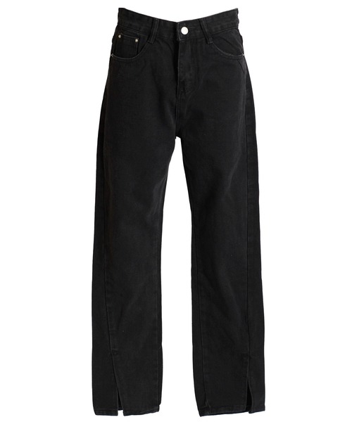 MARAI(マーライ)の「フロントスリットデニムパンツ(デニムパンツ・レディース・ブルー/ブラック・LARGE/X-LARGE/MEDIUM)」の7枚目の写真