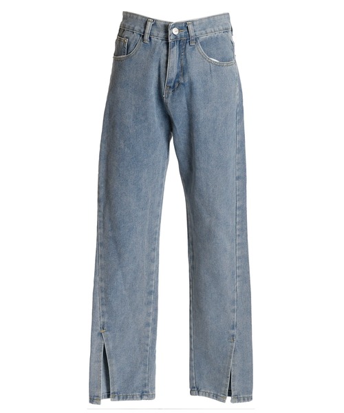 MARAI(マーライ)の「フロントスリットデニムパンツ(デニムパンツ・レディース・ブルー/ブラック・LARGE/X-LARGE/MEDIUM)」の8枚目の写真