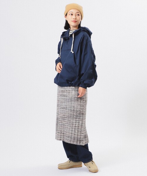 BEAMS BOY（ビームスボーイ）の「サイド ボタン アノラック（ブルゾン・レディース・ホワイト系その他7/パープル/ネイビー/ミント・ONE SIZE）」の17枚目の写真