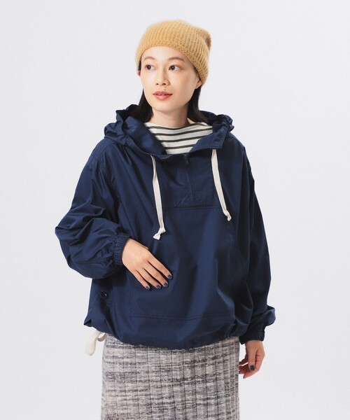 BEAMS BOY（ビームスボーイ）の「サイド ボタン アノラック（ブルゾン・レディース・ホワイト系その他7/パープル/ネイビー/ミント・ONE SIZE）」の18枚目の写真