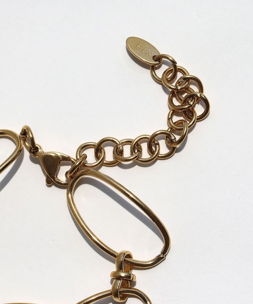 abaskdesign（アバスクデザイン）の「金属アレルギー対応 ボリュームチェーンステンレスブレスレット（ブレスレット・レディース・シルバー/ゴールド・FREE）」の15枚目の写真