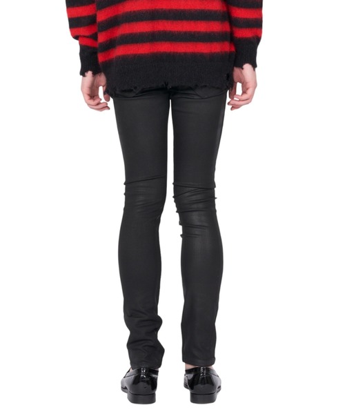 GalaabenD（ガラアーベント）の「ブラックコーティング EXフィットデニム レギンスデニムパンツ（デニムパンツ・メンズ・ブラック・44/46/48）」の5枚目の写真