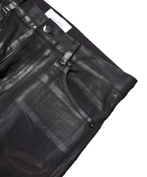 GalaabenD（ガラアーベント）の「ブラックコーティング EXフィットデニム レギンスデニムパンツ（デニムパンツ・メンズ・ブラック・44/46/48）」の8枚目の写真