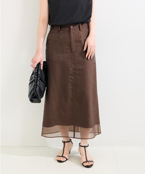 B.C STOCK（ベーセーストック）の「シアーワーカーズチノスカート（スカート・レディース・ブラック/オリーブ・SMALL/MEDIUM）」の7枚目の写真