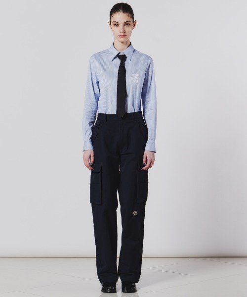DOUBLE STANDARD CLOTHING(ダブルスタンダードクロージング)の「ワイドカーゴパンツ(カーゴパンツ・レディース・カーキ/ネイビー・36/38)」の17枚目の写真
