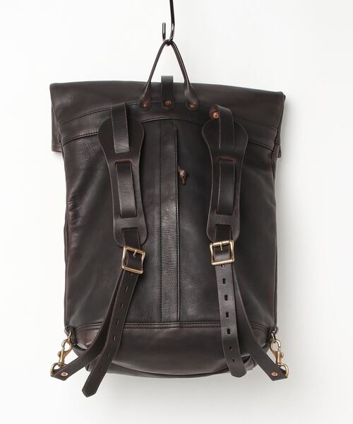 schott（ショット）の「VASCO/ヴァスコ/LEATHER ROLLTOP RUCKSACK