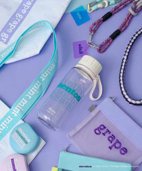 BIRTHDAY BAR（バースデイバー）の「【mentos　メントス】  クリアボトル（水筒・レディース・パープル/ブルー・0）」の9枚目の写真