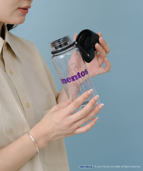 BIRTHDAY BAR（バースデイバー）の「【mentos　メントス】  クリアボトル（水筒・レディース・パープル/ブルー・0）」の3枚目の写真