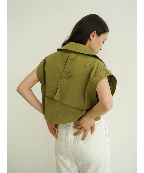 【セール】Double tailored short gilet(ベスト)|FIKA.(フィーカ) 【セール】Double tailored short gilet(ベスト)|FIKA.(フィーカ)