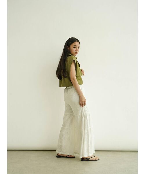 【セール】Double tailored short gilet(ベスト)|FIKA.(フィーカ) 【セール】Double tailored short gilet(ベスト)|FIKA.(フィーカ)