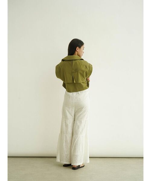 【セール】Double tailored short gilet(ベスト)|FIKA.(フィーカ) 【セール】Double tailored short gilet(ベスト)|FIKA.(フィーカ)