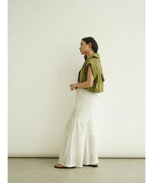 【セール】Double tailored short gilet(ベスト)|FIKA.(フィーカ) 【セール】Double tailored short gilet(ベスト)|FIKA.(フィーカ)