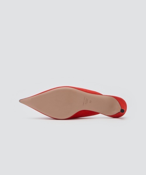 PELLICO（ペリーコ）の「CUORE スウェード ミュール 3.5cm ROUGE