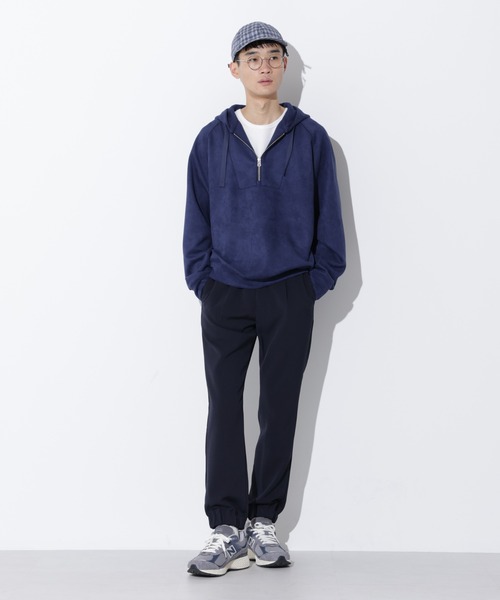 Apo(s)ture(アポスチャー)の「KYLE-005/ストレッチツイルジョガースリムパンツ(その他パンツ・メンズ・グレー/ベージュ/ネイビー/ブラウン・XS/S/M/L/XL)」の13枚目の写真