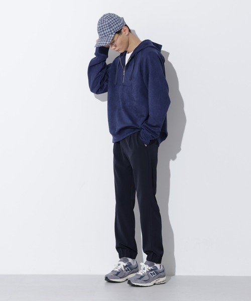 Apo(s)ture(アポスチャー)の「KYLE-005/ストレッチツイルジョガースリムパンツ(その他パンツ・メンズ・グレー/ベージュ/ネイビー/ブラウン・XS/S/M/L/XL)」の16枚目の写真
