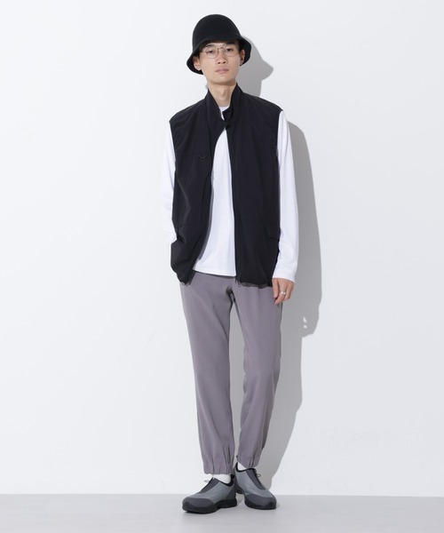 Apo(s)ture(アポスチャー)の「KYLE-005/ストレッチツイルジョガースリムパンツ(その他パンツ・メンズ・グレー/ベージュ/ネイビー/ブラウン・XS/S/M/L/XL)」の6枚目の写真