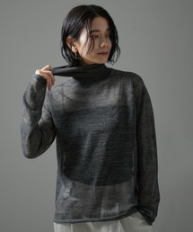 SALON adam et rope' | シアーアルパカタートルネックプルオーバー(ニット/セーター)
