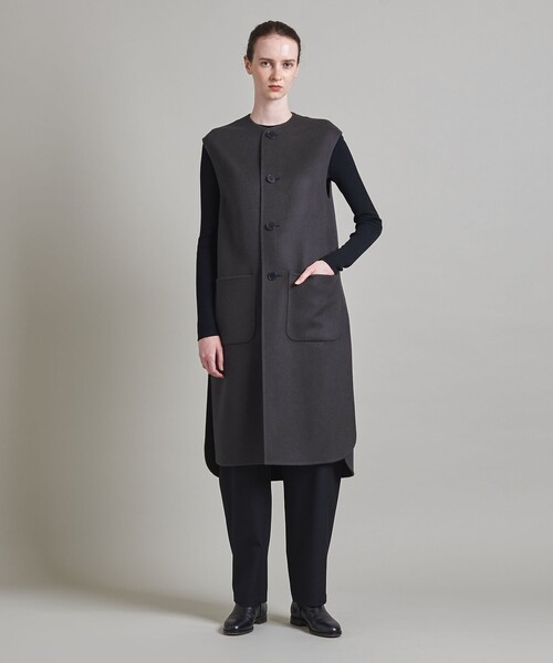 LOEFF（ロエフ）の「＜LOEFF＞マフラー付き リバーベスト（ベスト