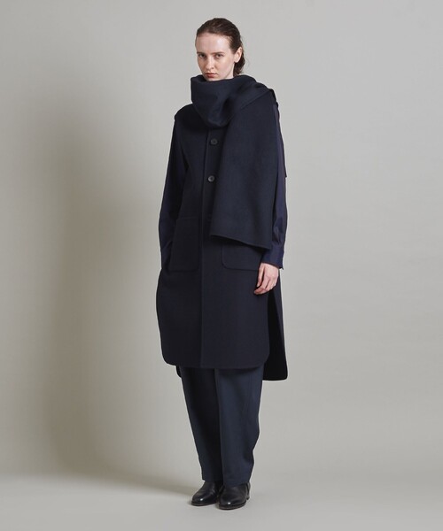 LOEFF（ロエフ）の「＜LOEFF＞マフラー付き リバーベスト（ベスト