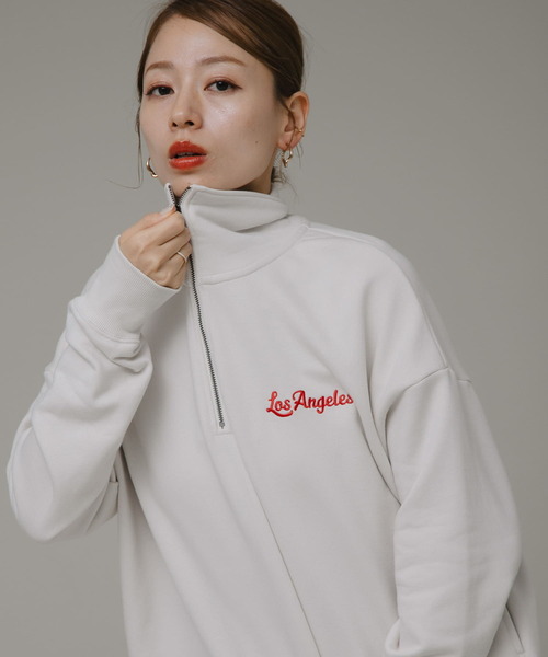 セール】『別注』Champion×Sonny Label ハーフジップ裏毛