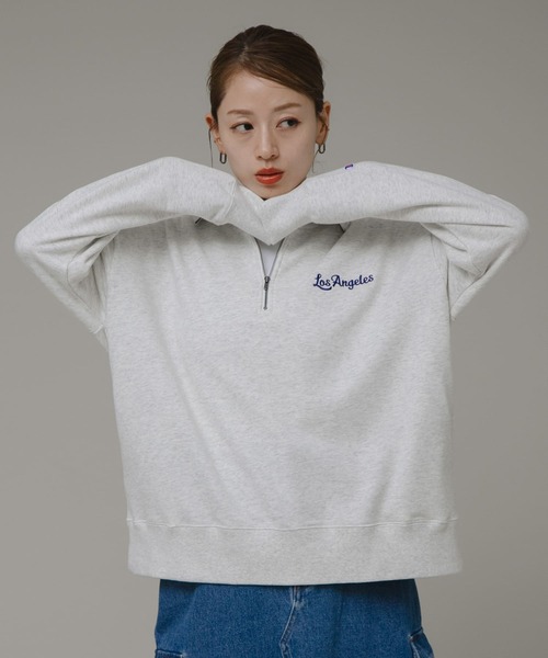別注』Champion×Sonny Label　裏毛スウェットブルゾン セール】『別注』Champion×Sonny Label ハーフジップ裏毛