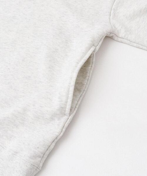 Champion（チャンピオン）の「『別注』Champion×Sonny Label　ハーフジップ裏毛スウェット（スウェット・レディース・オフホワイト/ブラック/レッド/オートミール・FREE）」の15枚目の写真