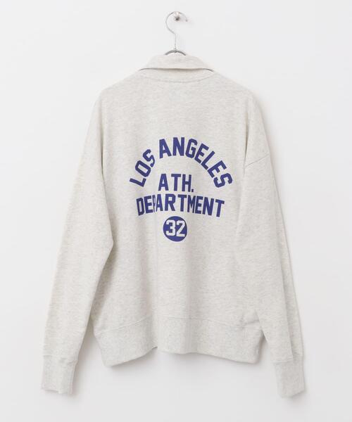 Champion（チャンピオン）の「『別注』Champion×Sonny Label　ハーフジップ裏毛スウェット（スウェット・レディース・オフホワイト/ブラック/レッド/オートミール・FREE）」の13枚目の写真