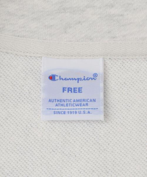 Champion（チャンピオン）の「『別注』Champion×Sonny Label　ハーフジップ裏毛スウェット（スウェット・レディース・オフホワイト/ブラック/レッド/オートミール・FREE）」の11枚目の写真