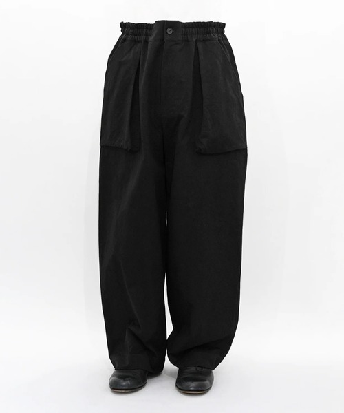 VOAAOV(ヴォアーブ)の「【VOAAOV】 SUN DRYING LIGHT HAND TWIL Wide Tapered Easy Pants(その他パンツ・メンズ・ライトブラウン/オリーブ/ブラック/ベージュ・2/1)」の3枚目の写真