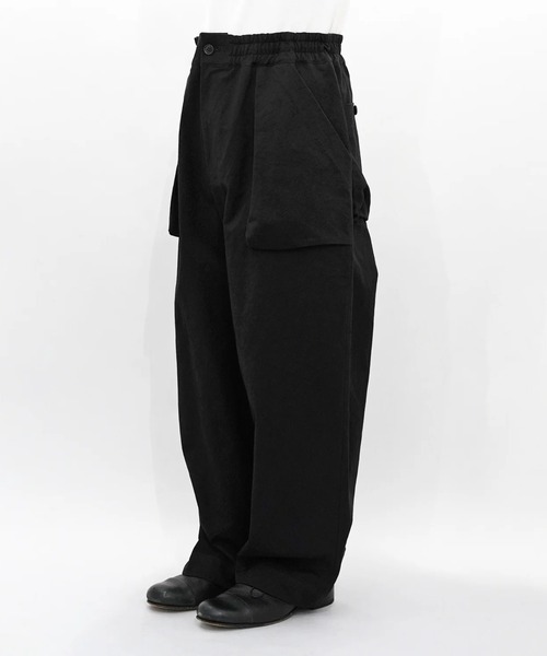 VOAAOV(ヴォアーブ)の「【VOAAOV】 SUN DRYING LIGHT HAND TWIL Wide Tapered Easy Pants(その他パンツ・メンズ・ライトブラウン/オリーブ/ブラック/ベージュ・2/1)」の22枚目の写真