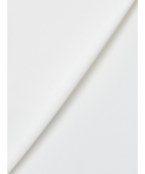 Perfect Suit FActory（パーフェクトスーツファクトリー）の「【UVカット/防しわ】パウダーストレッチ　ケープブラウス　オフホワイト/ベージュ（シャツ/ブラウス・レディース・ベージュ/オフホワイト・S/L/M）」の12枚目の写真