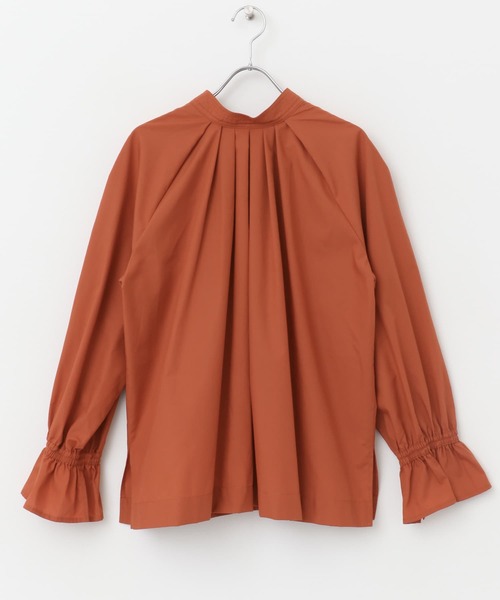 【ORANGE】2WAYボリュームシャツブラウス URBAN RESEARCH ROSSO - 【ORANGE】2WAYボリュームシャツブラウスの
