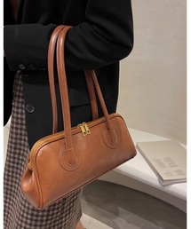 ★☆即売切!大人気商品が待望の再入荷☆★《横長バッグ》クラシカルレトロショルダーバッグ