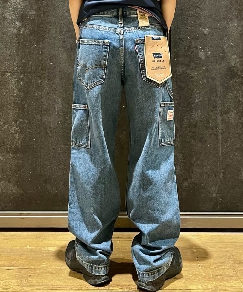 セール】【Levi's】「WORKWEAR」ルーズストレートデニムパンツ (90's