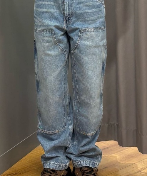 セール】【Levi's】「WORKWEAR」ルーズストレートデニムパンツ (90's