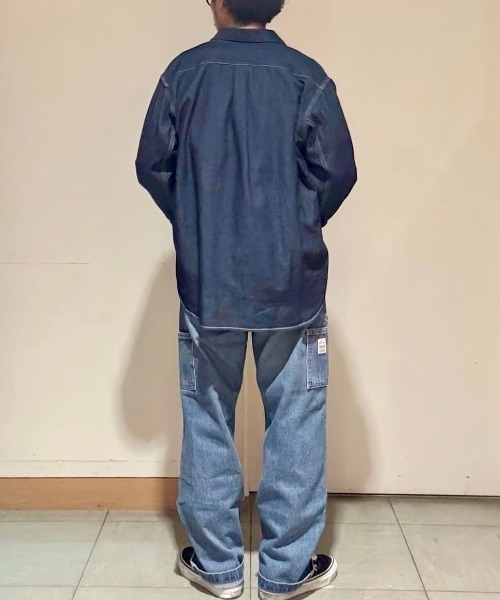Levi's（リーバイス）の「【Levi's】「WORKWEAR」ルーズストレートデニムパンツ (90'sリバイバル / ワークウェアスタイル / ストリート / 耐久性)（デニムパンツ・メンズ・ダークインディゴブルー・30inch/32inch/34inch/28inch）」の21枚目の写真